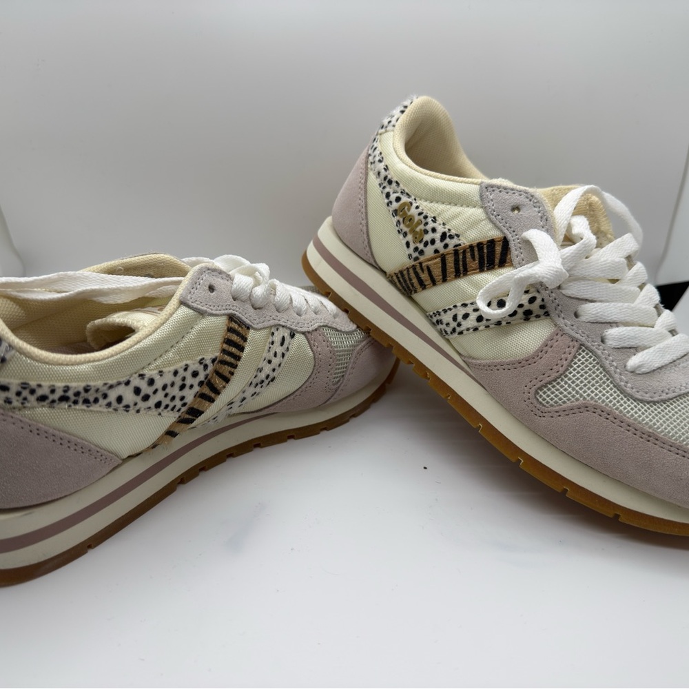 NEW Gola Daytona Safari Sneakers - Animal Print & Pastel Mesh